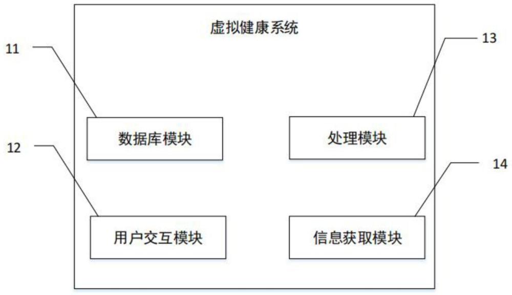 一种虚拟健康系统及其使用方法与流程