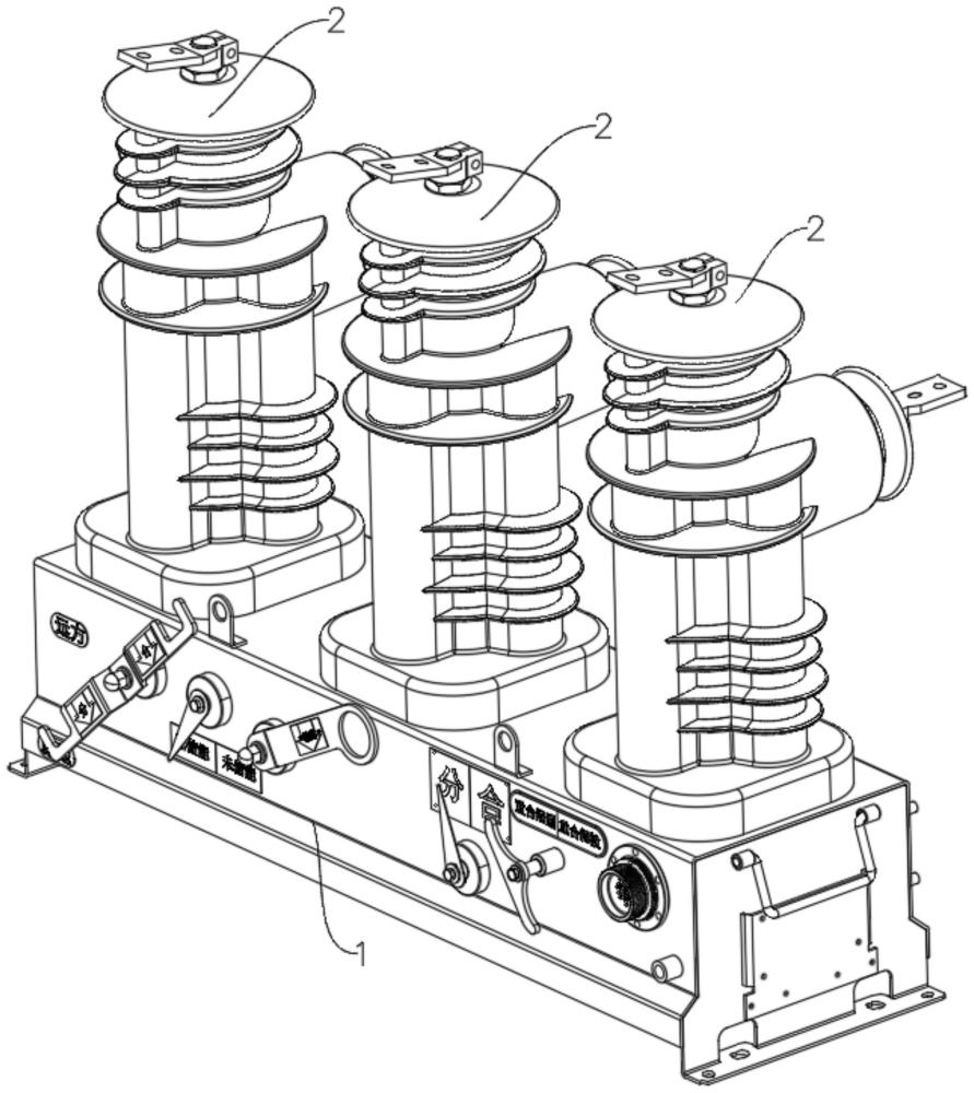 一种户外高压真空断路器用远方就地重合闸投退装置的制作方法