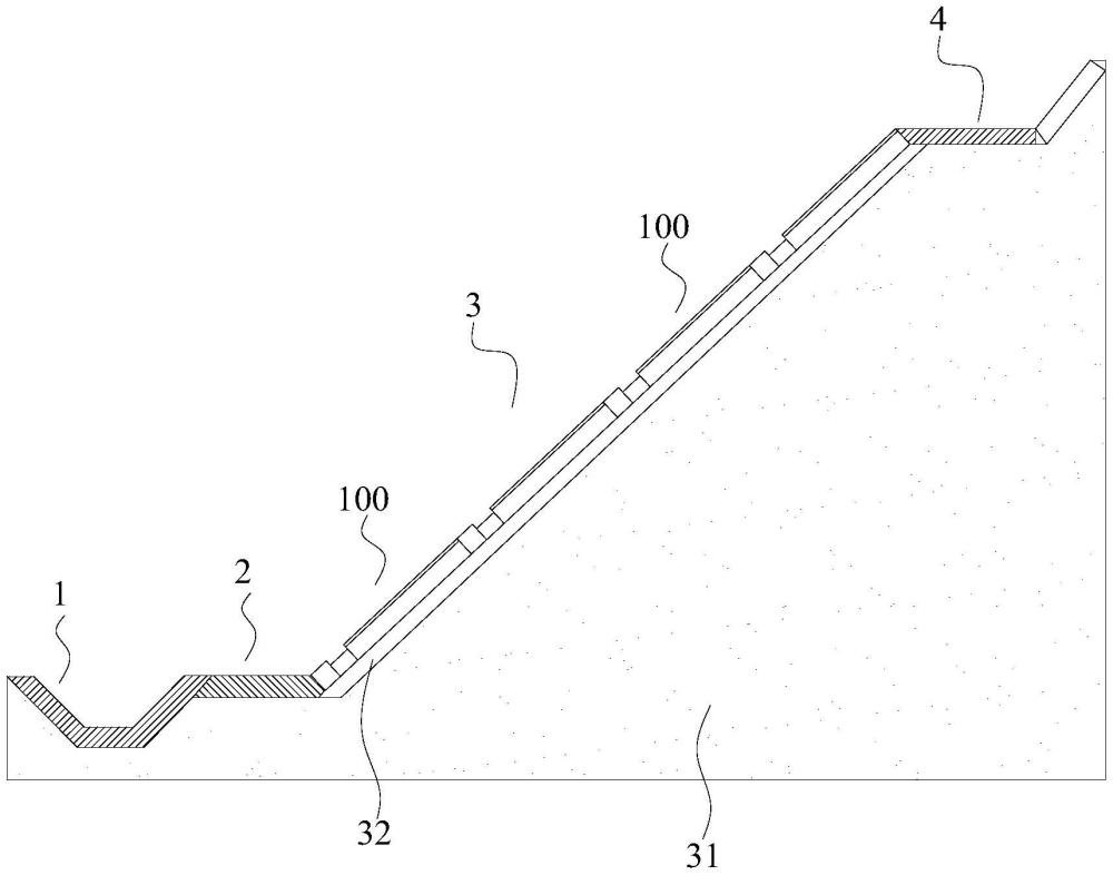 适用于高速公路的绿化边坡结构的制作方法