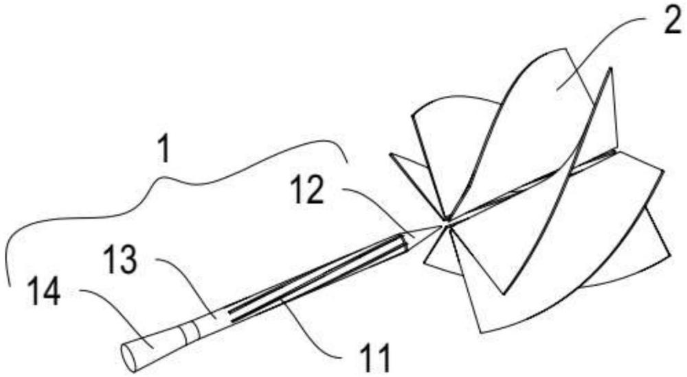 一种叶轮、模具及加工工艺的制作方法