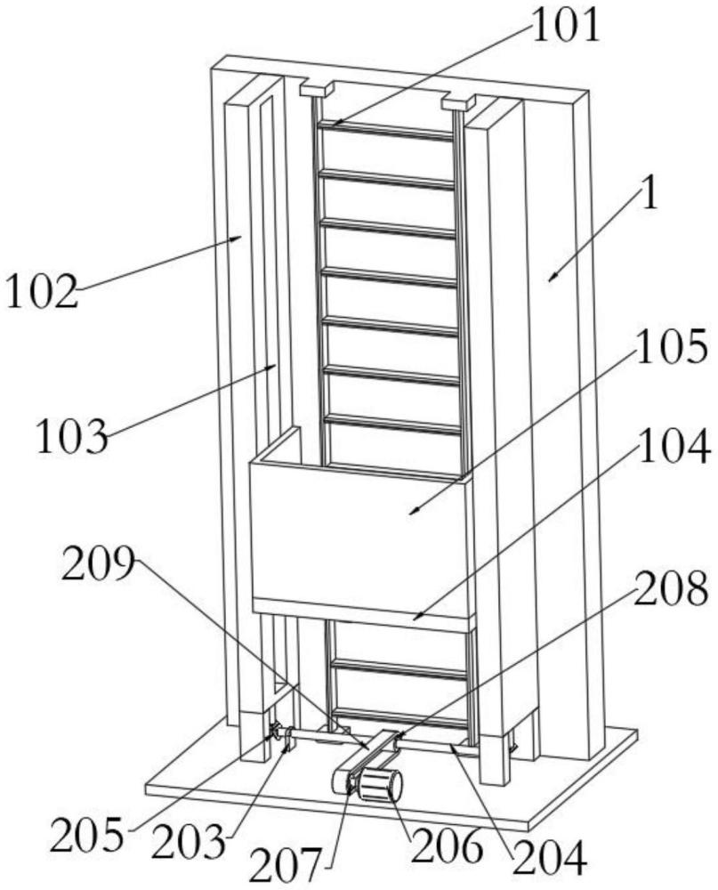 一种用于建筑塔吊爬梯的安全设备的制作方法