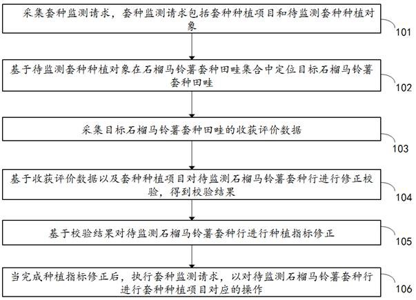 一种面向石榴马铃薯套种的植保大数据监测方法和系统与流程