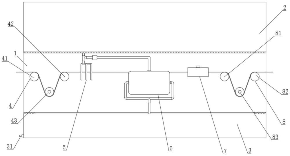 一种色纺纱防漏染色模具的制作方法