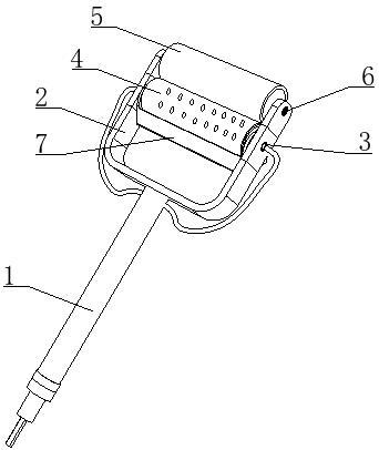 一种自动供料刷墙工具的制作方法