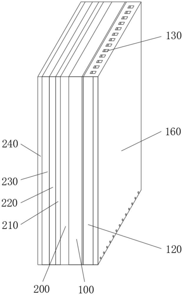 一种防渗水的建筑外墙结构的制作方法