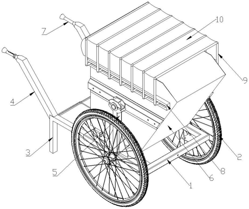 一种建筑工程用运料车的制作方法