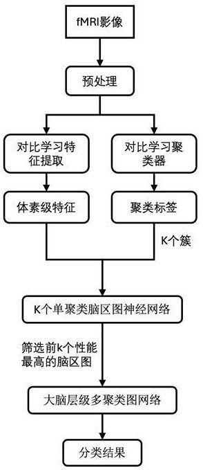 一种多层级静息态磁共振影像分析方法