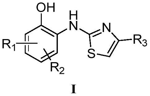 一类2-噻唑氨基苯酚衍生物及其应用