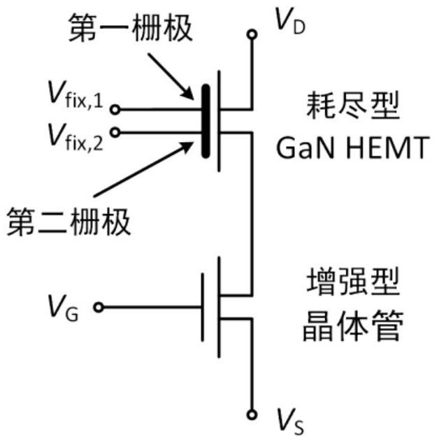 一种具有双栅结构的耗尽型GaNHEMT器件及其应用