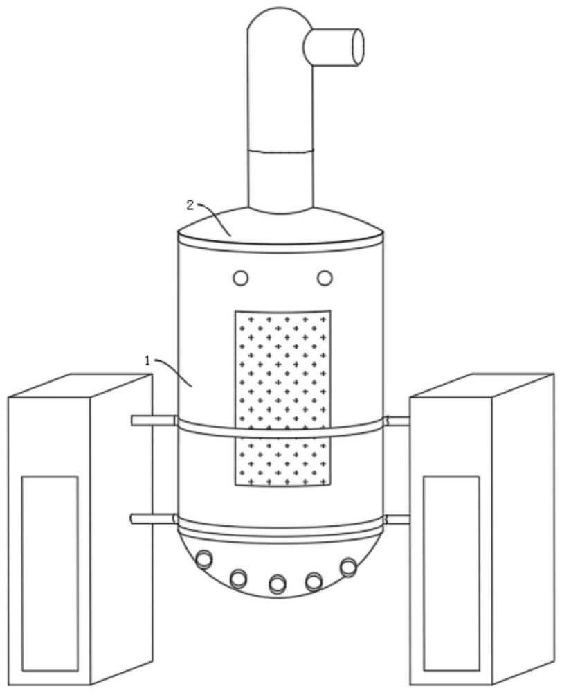 一种氨纶纺丝油剂生产加工用搅拌机构的制作方法