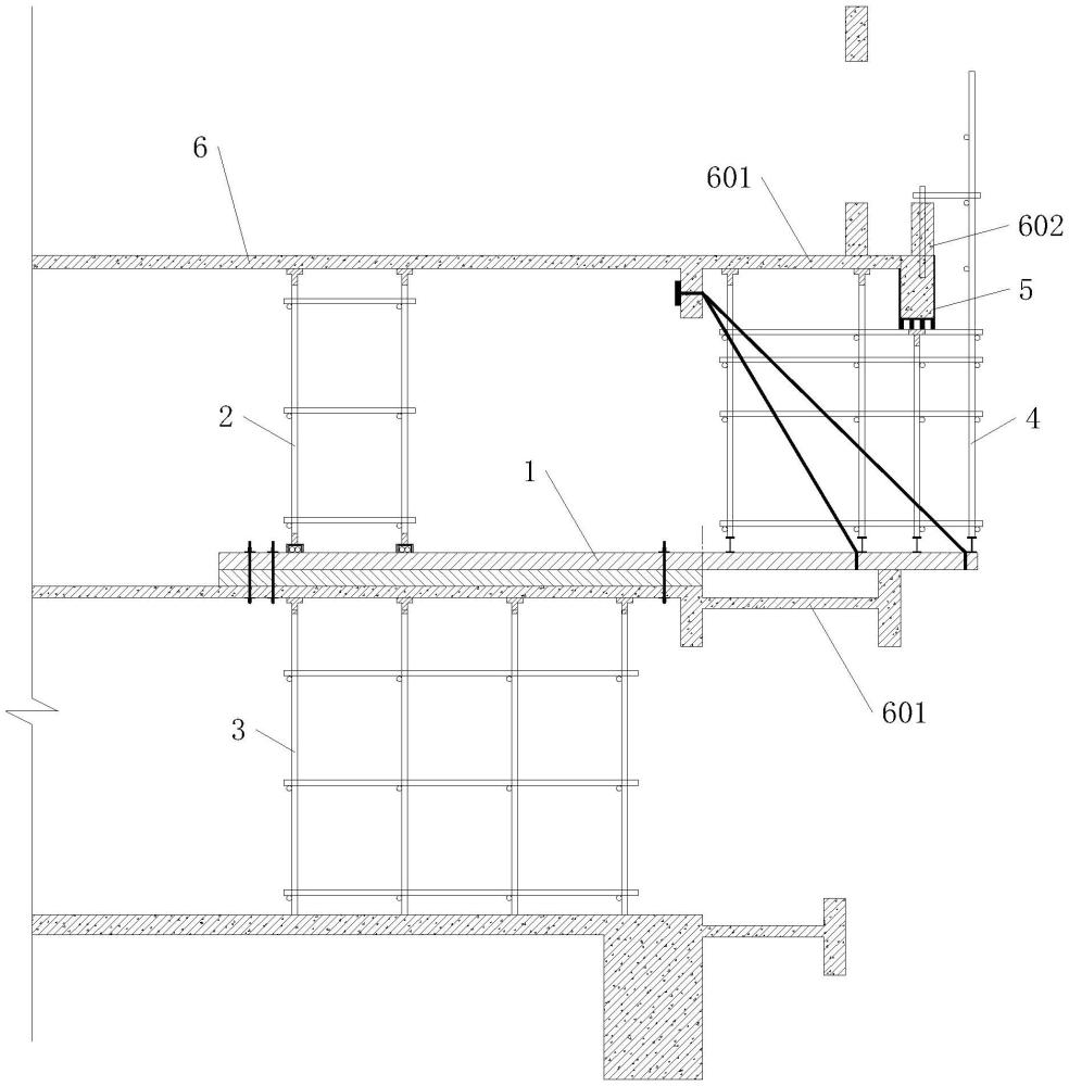 一种屋面凸出建筑外立面挑梁的模板及施工方法与流程