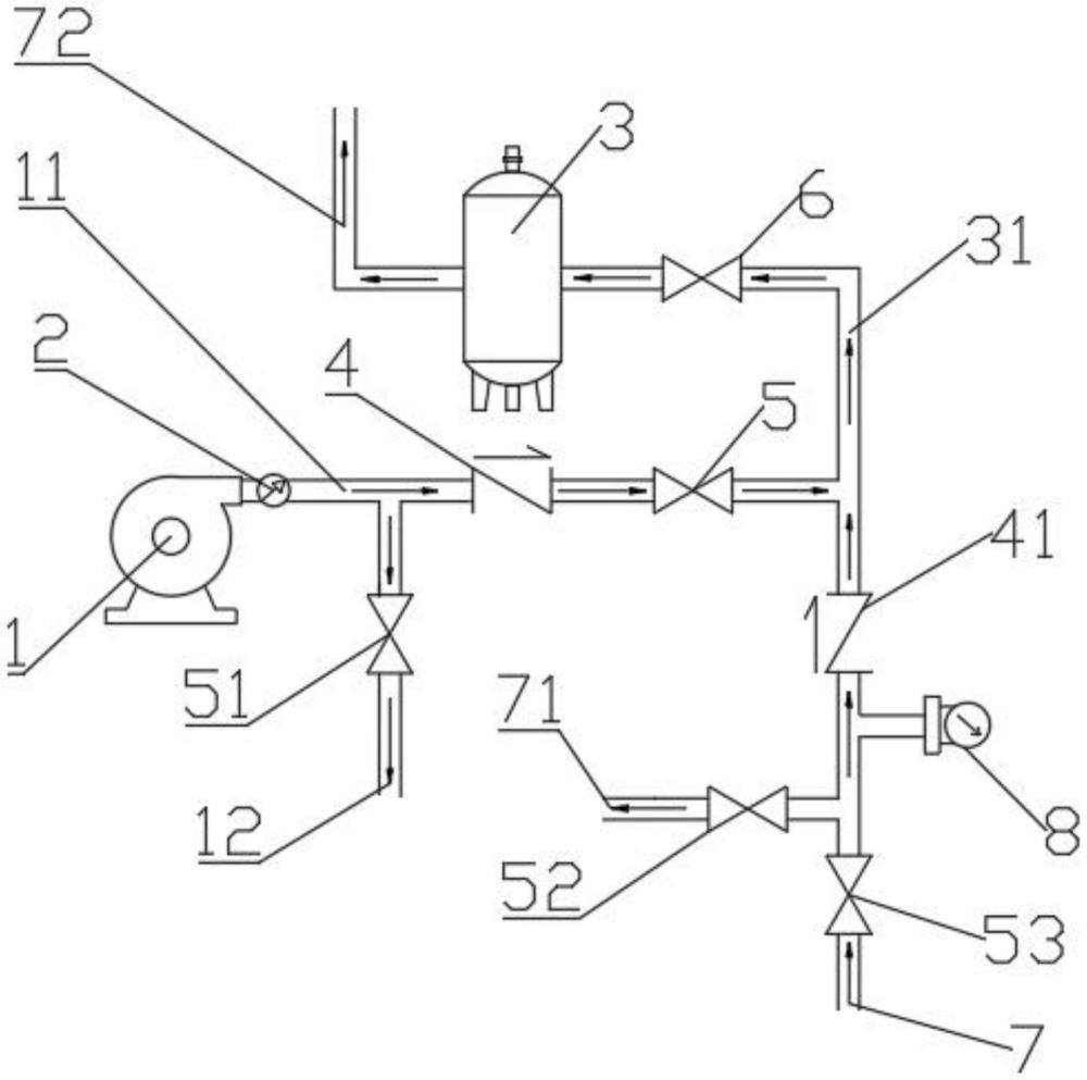 一种焙烧炉仪表风保压设备的制作方法