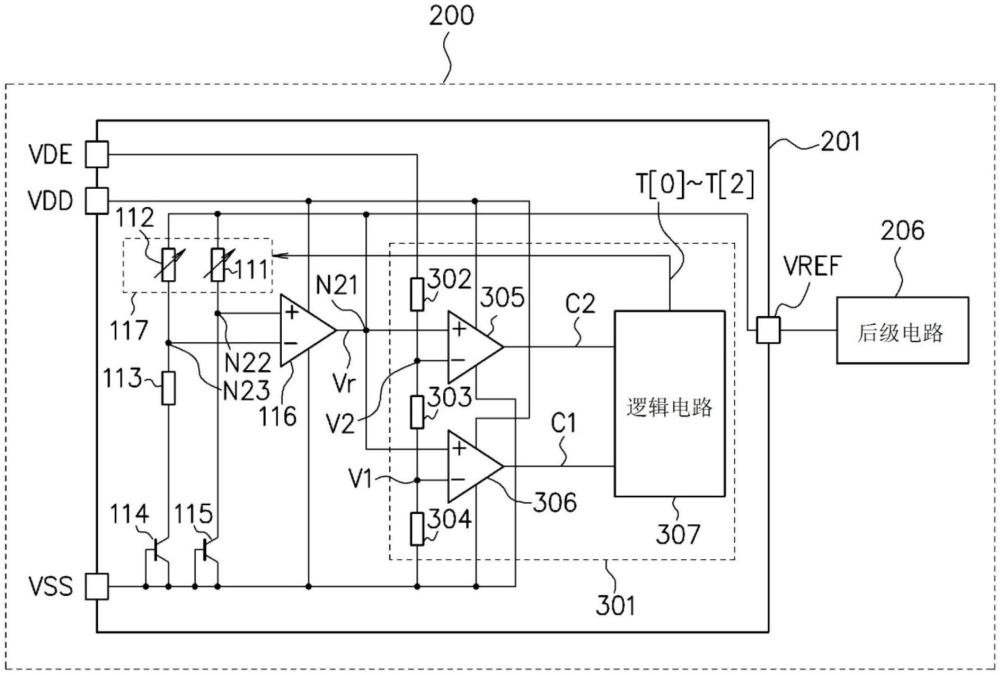 基准电压产生电路以及半导体集成电路的制作方法