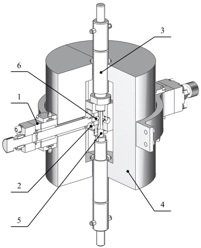 一种适用于高温环境的微动试验装置及其试验方法