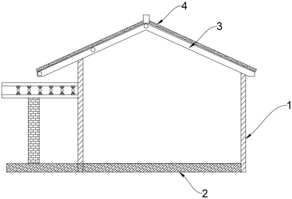 一种基于绿色建筑的斜面建筑屋顶绿化结构与绿化方法与流程