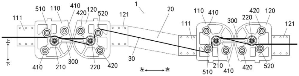 绳驱机械臂肘部关节串联结构