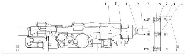 一种液压凿岩机冲击测试装置的制作方法