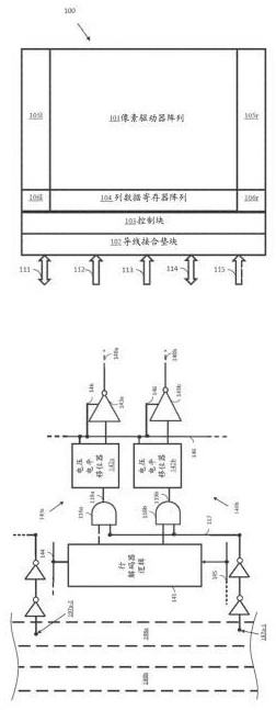 针对像素驱动器存储器单元格的阵列的高效图像数据递送的制作方法