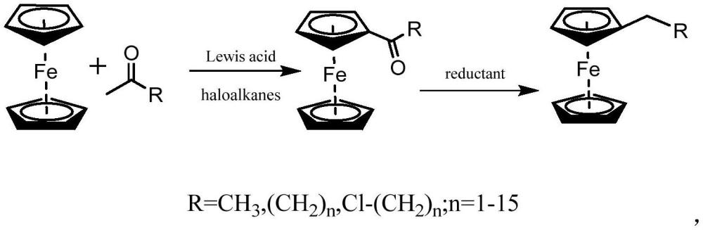 高纯度烷基二茂铁的制备方法