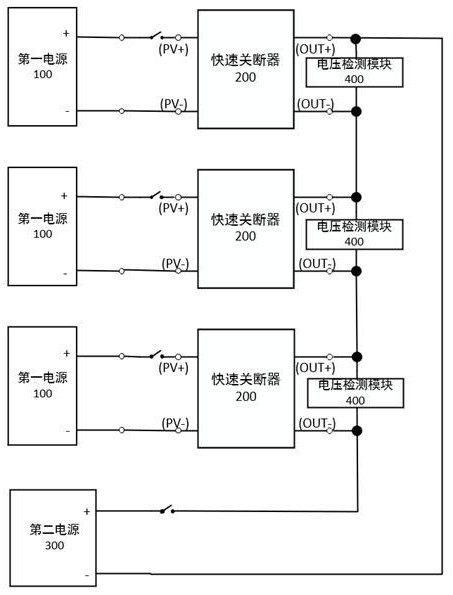 快速关断器旁路测试老化装置及方法与流程