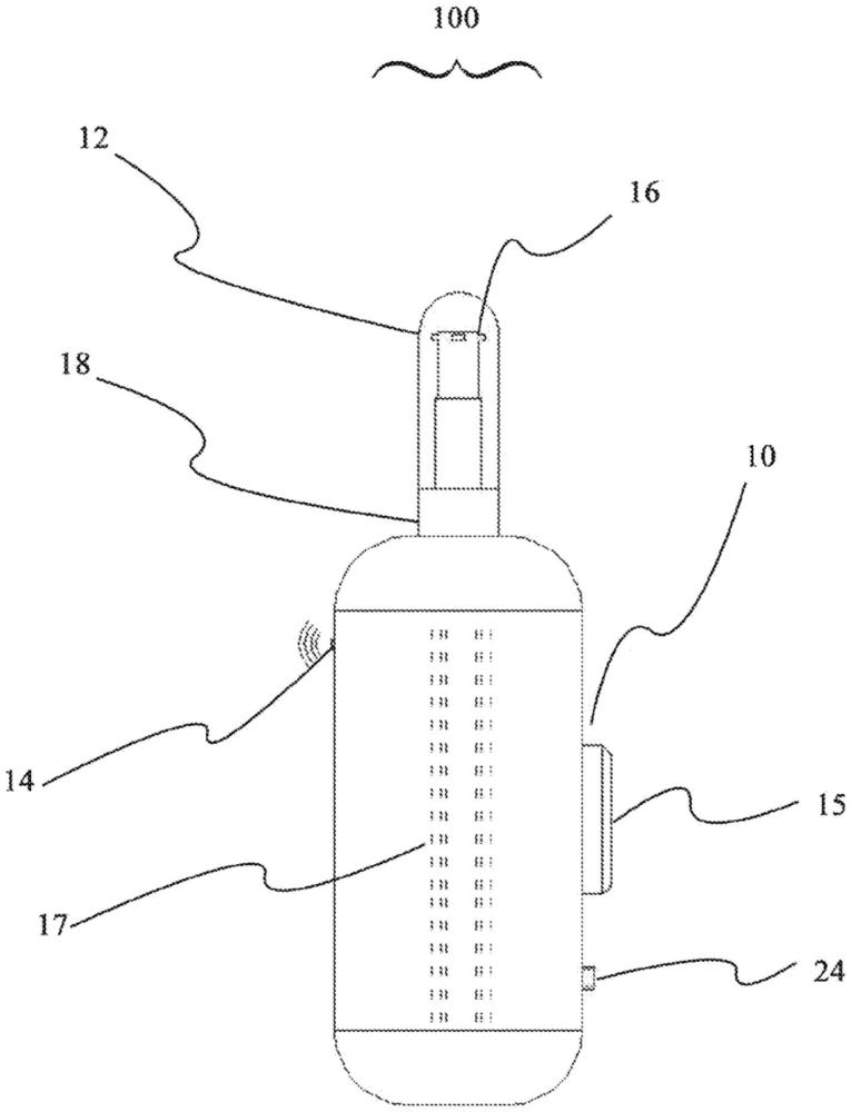 用于储存、分配和运输飞行器燃料添加剂的具有阀的容器、相关套件和方法与流程