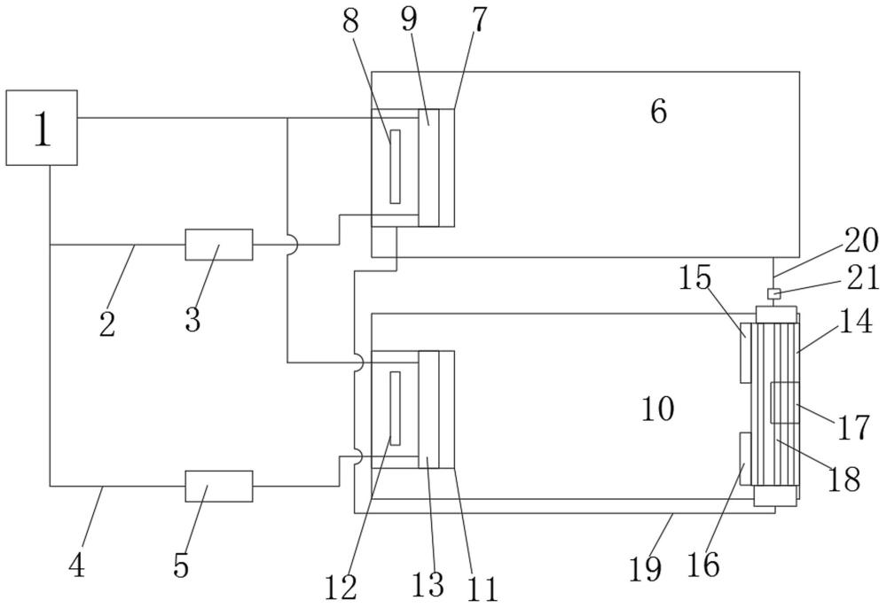 一种船用生鲜冷藏集成空调系统的制作方法