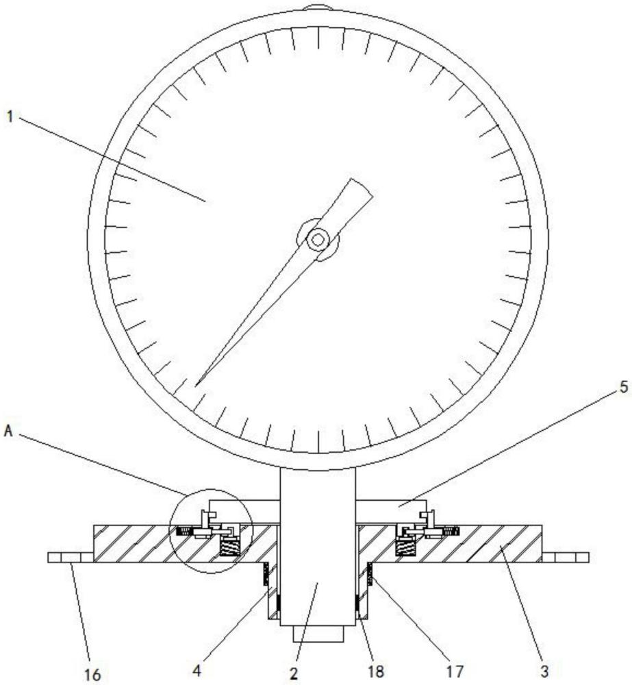 一种便于维修的压力表的制作方法