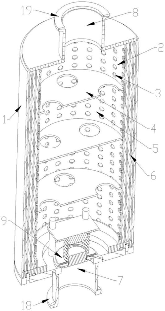 一种真空泵排气口消音器的制作方法