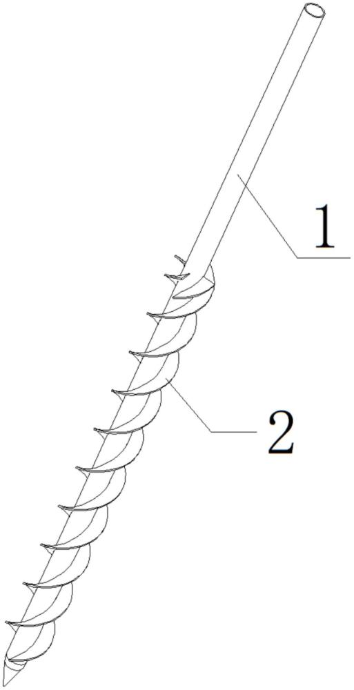 一种螺旋地桩的制作方法