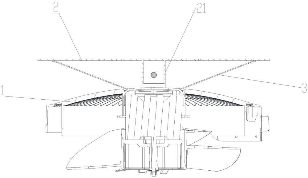 一种室外机顶盖组件及空调器的制作方法