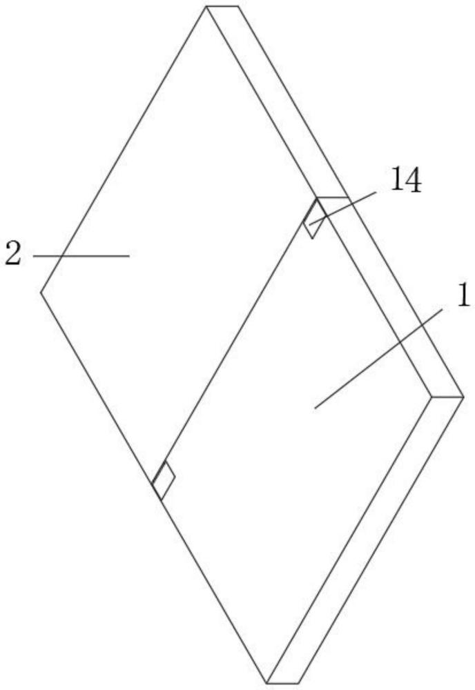 室内装饰板连接结构的制作方法