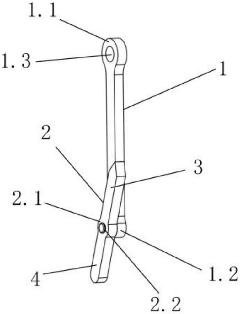 一种单深孔铸件的吊具工装的制作方法