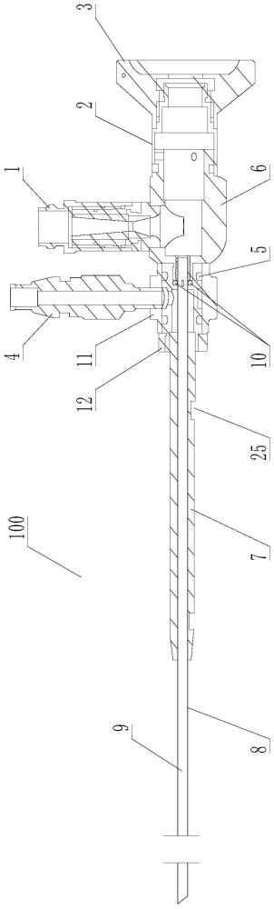 免扩宫分体式一镜两鞘宫腔镜的制作方法