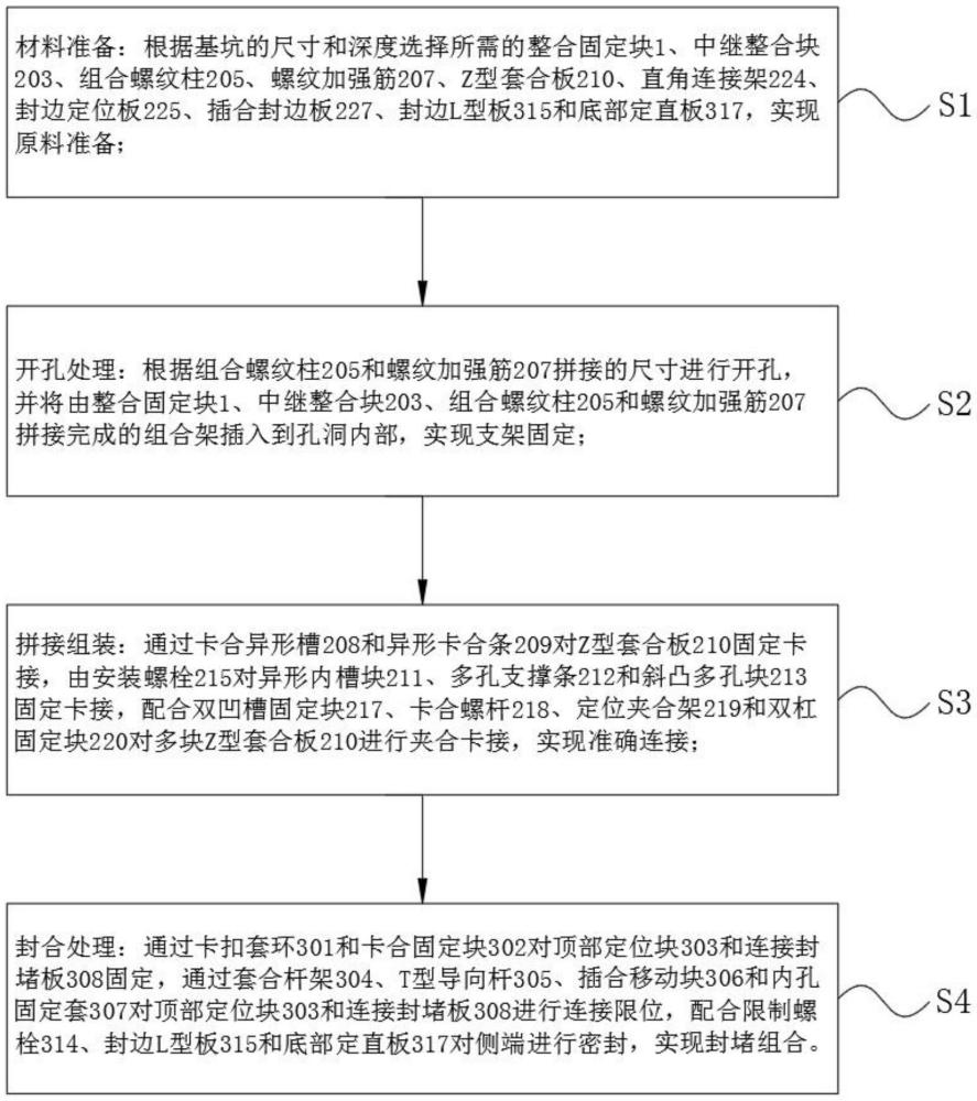 一种台阶式基坑施工通道及其施工方法与流程