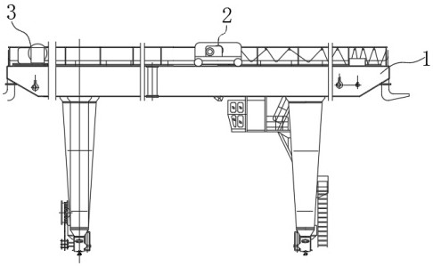 一种超大型门式起重机及其控制方法与流程