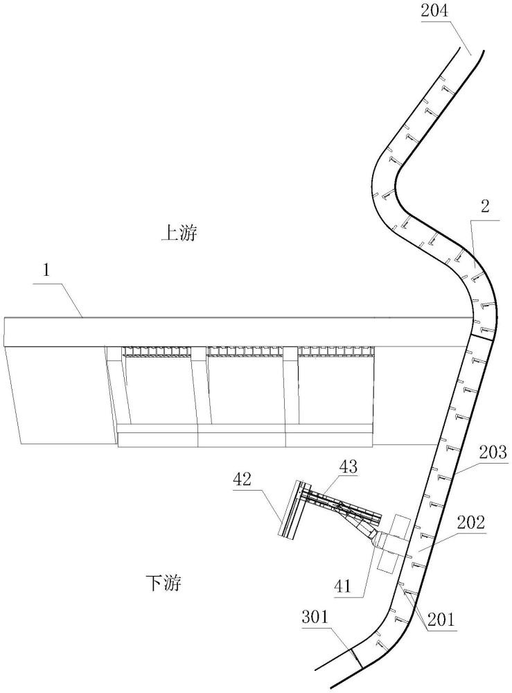 一种适应复杂环境条件的鱼道进口系统及其运行方法与流程