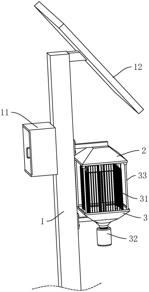 一种基于物联网太阳能杀虫灯及其远程监控方法与流程