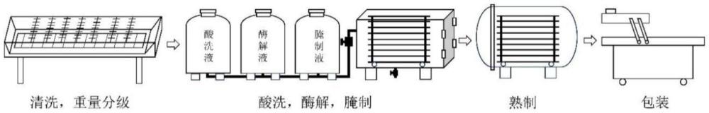 一种酶解辅助快速腌制咸蛋的方法