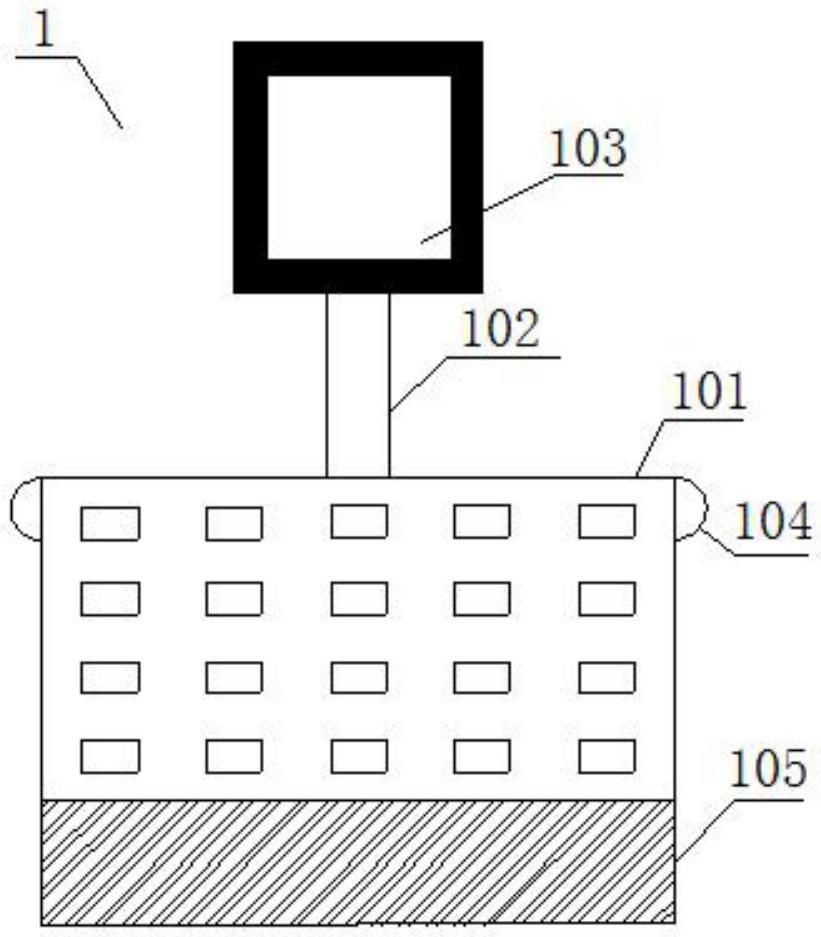 一种靶标及利用其观测水库冰层表面变形的方法与流程