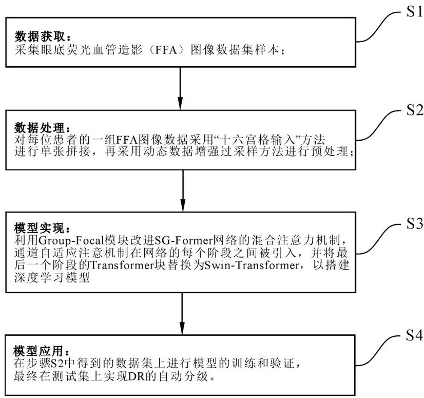 基于改进SG-Former的糖尿病视网膜病变分级方法