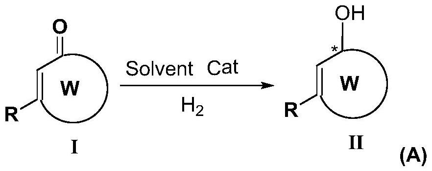 一种共轭烯酮不对称氢化构建手性醇的方法与流程