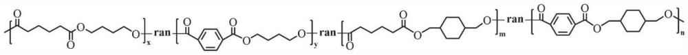 一种生物可降解共聚酯PBCAT及其制备方法和应用