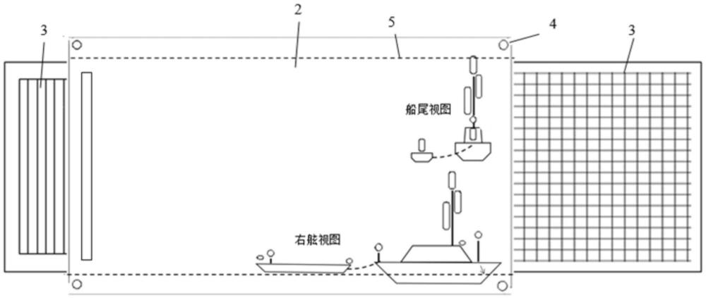 一种可用于国际海上避碰规则演示的辅助教学用具