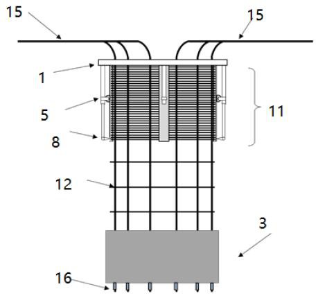 一种纯钢绞线钻孔灌注桩施工装置及<font color=red>方法与流程</font>