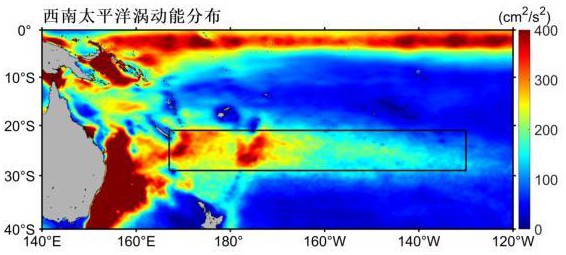 一种研究南太平洋副热带逆流区涡动能的年际变化及其与ENSO联系的方法