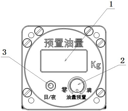 一种数字式压力加油预调器、飞机燃油测量系统及方法与流程