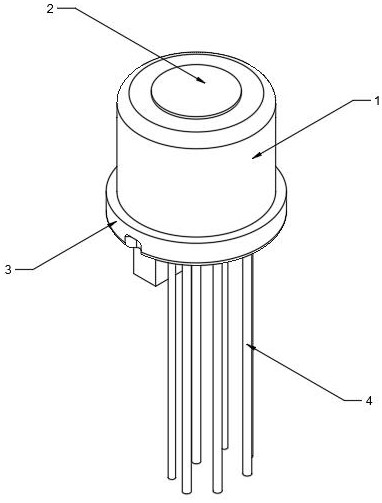 基于TO封装结构的高灵敏度宽光谱APD光检测器的制作方法