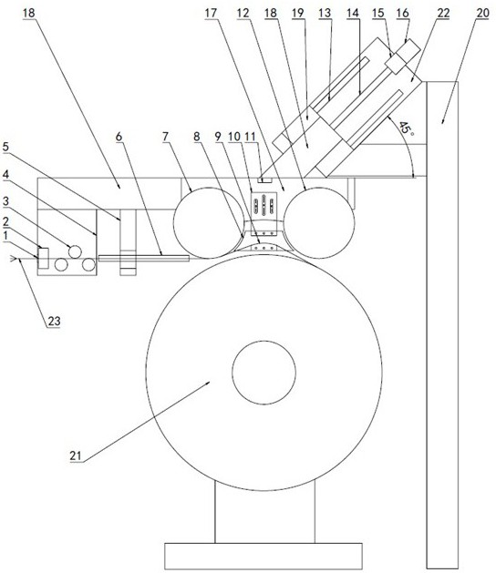 海洋通信光单元收线预变形装置的制作方法