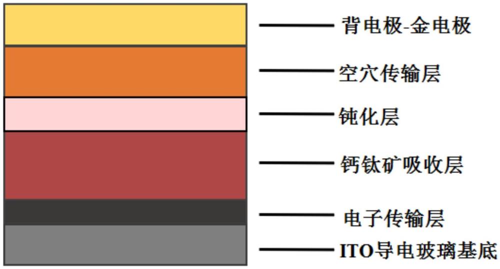 一种双效修饰剂钝化钙钛矿太阳能电池的制作方法