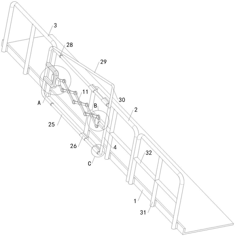 风电叶片主模具智能防坠落系统的制作方法